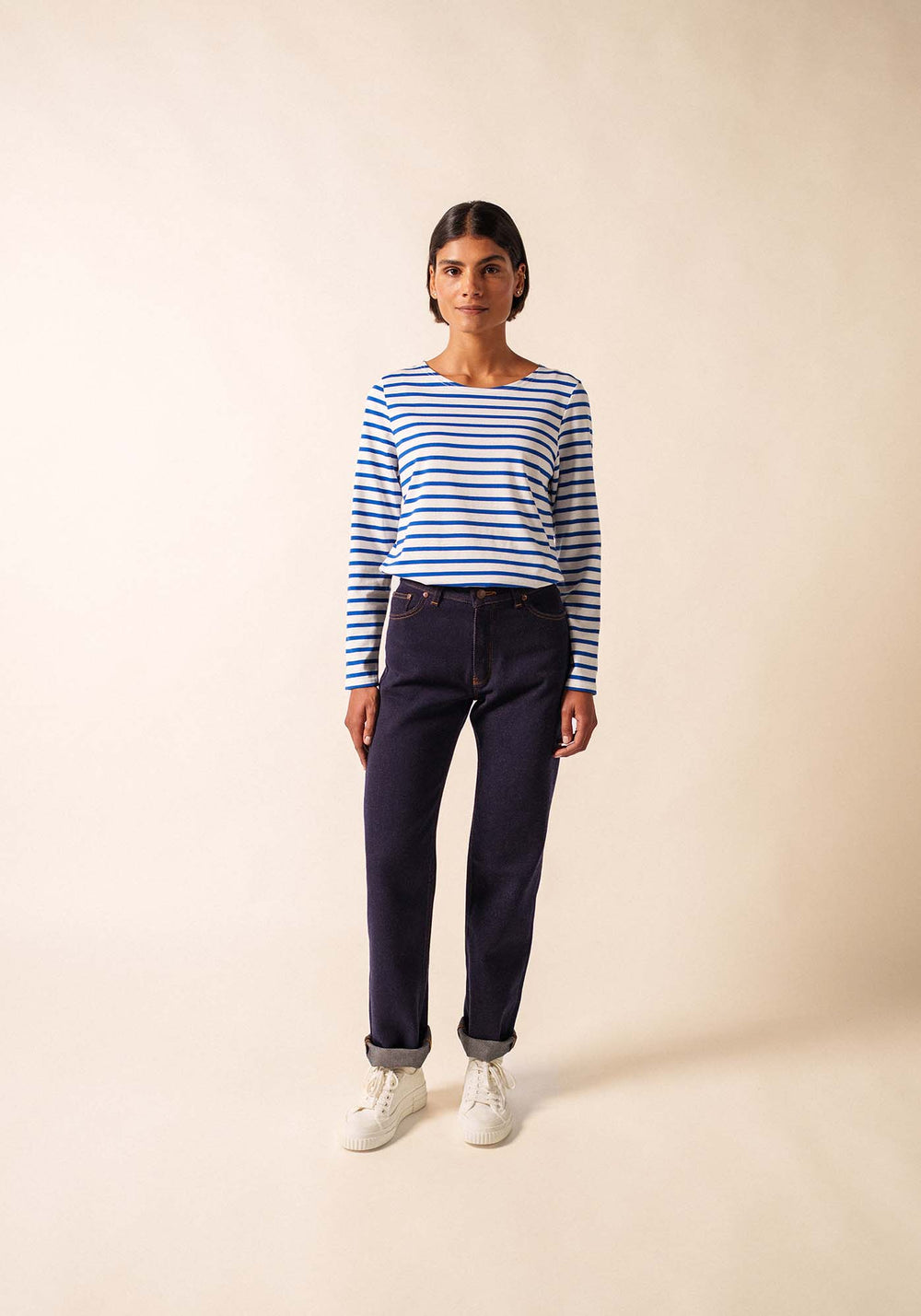 Minquidame Breton shirt (NEIGE/GITANE)