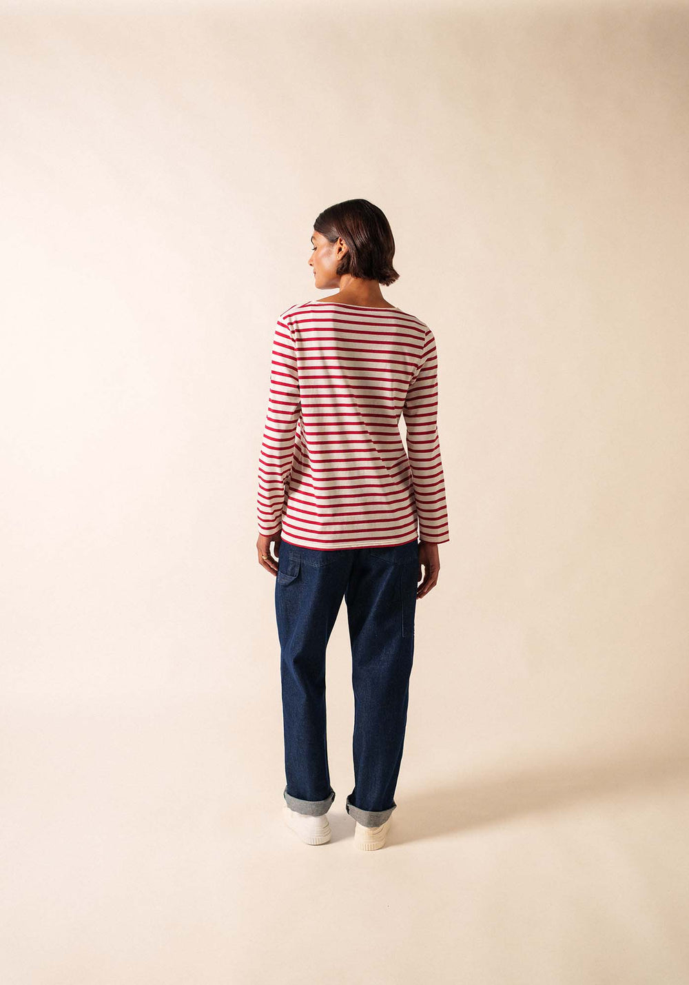 Camisa bretona Minquidame (ECRU/PERSAN)