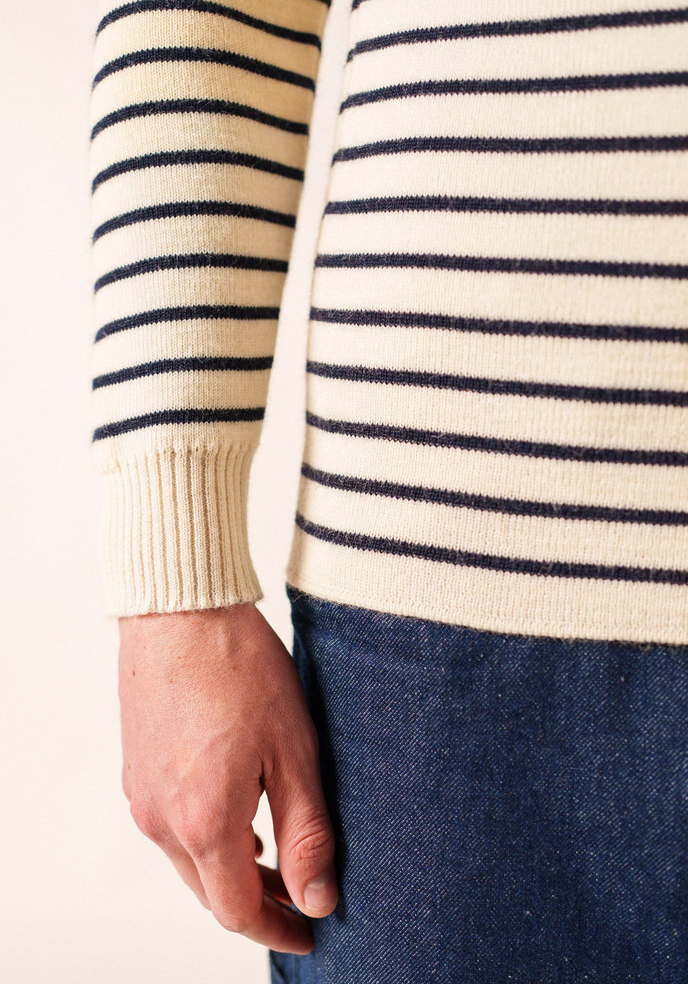 Matelot sailor jumper (ECRU/MARINE)