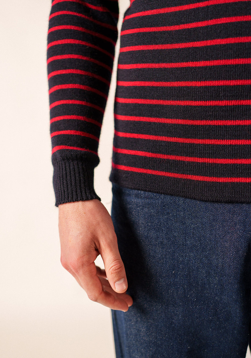 Matelot sailor jumper (NAVY/MEDOC)