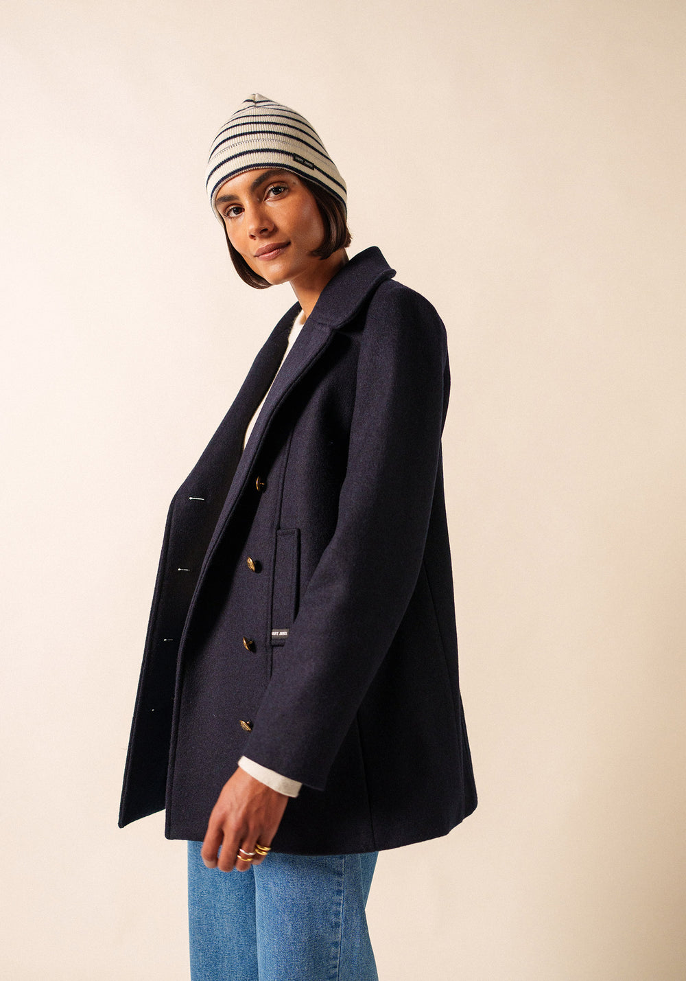 Sailor hat (ECRU/MARINE)