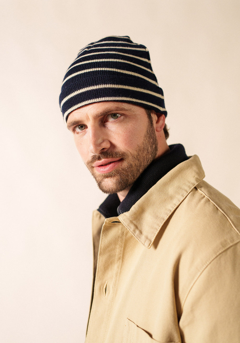 Sailor hat (MARINE/ECRU)
