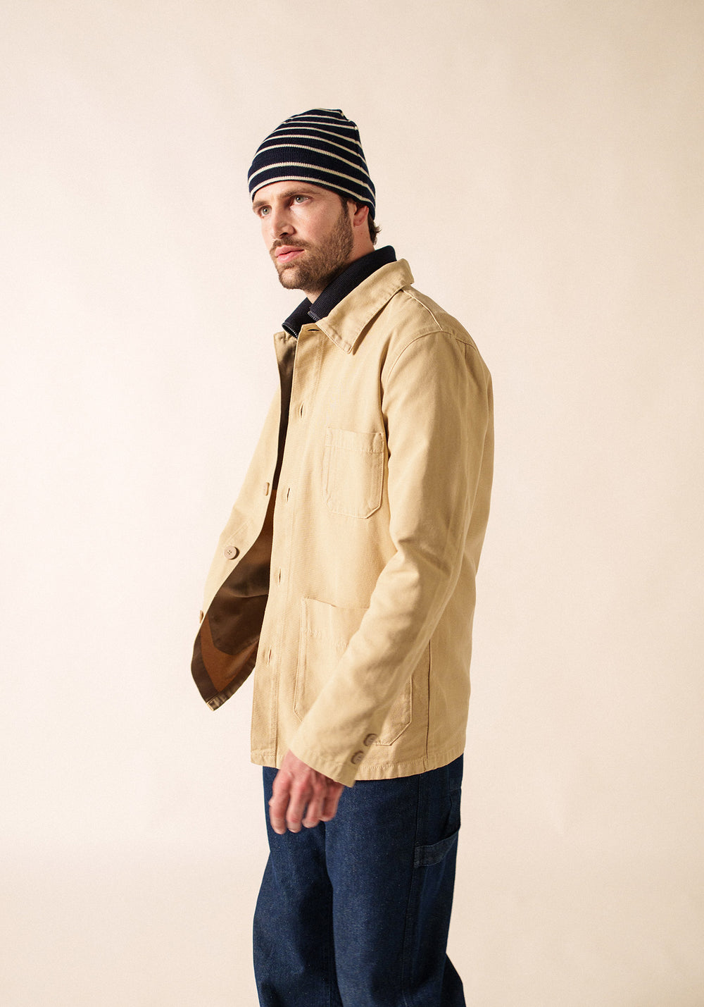 Sailor hat (MARINE/ECRU)