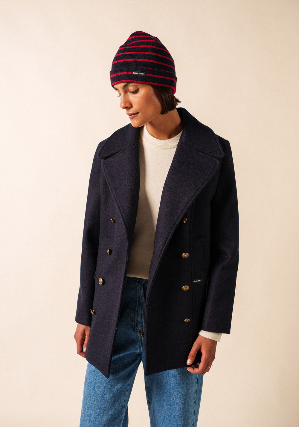 Sailor hat (NAVY/MEDOC)