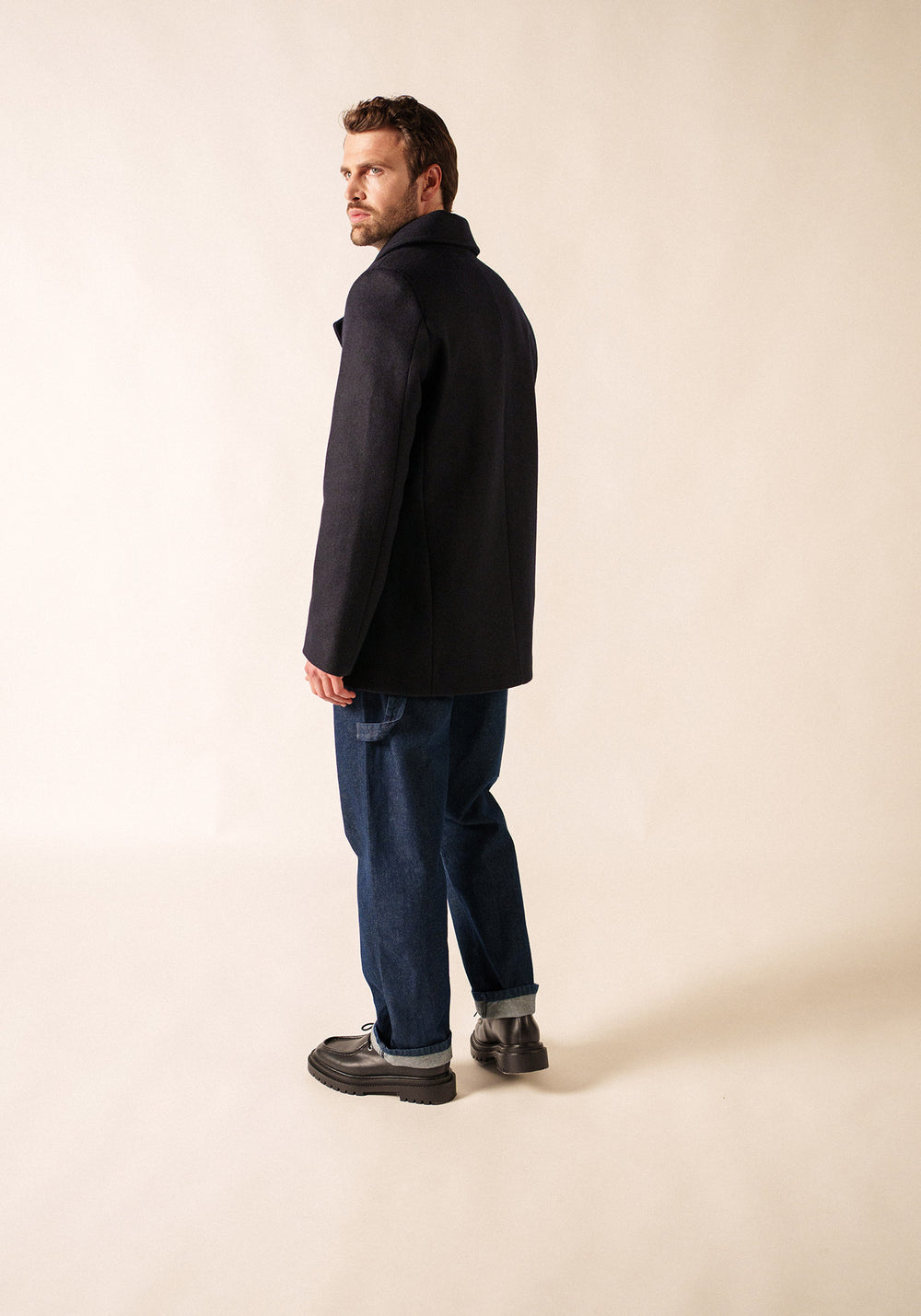 Galion peacoat (NAVY)