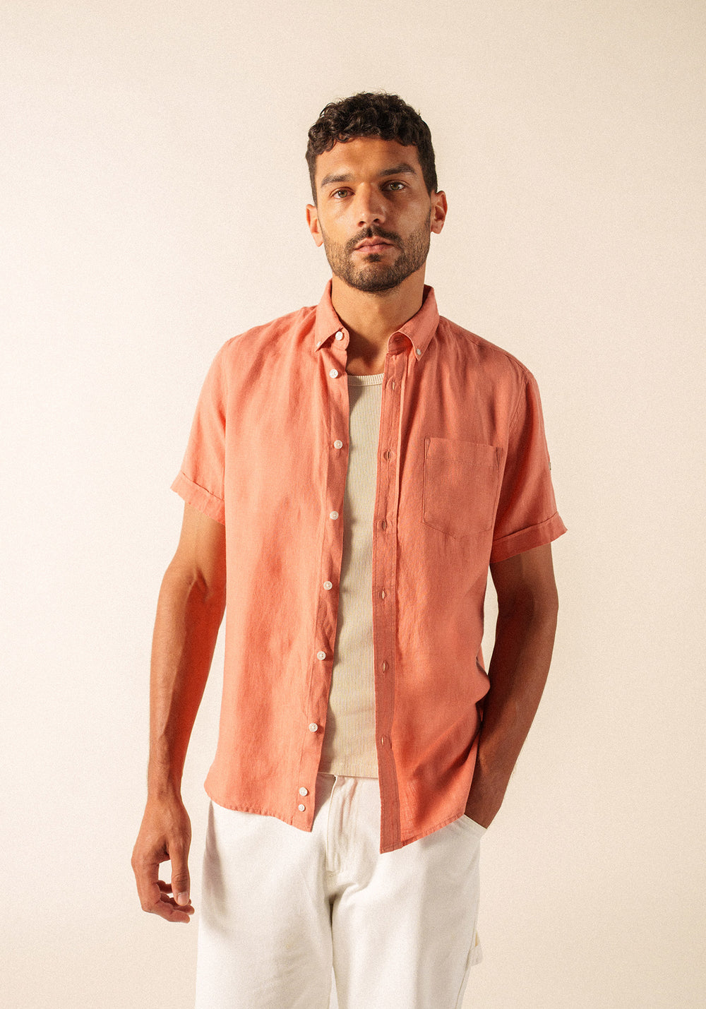 Clément shirt (ARGILE)