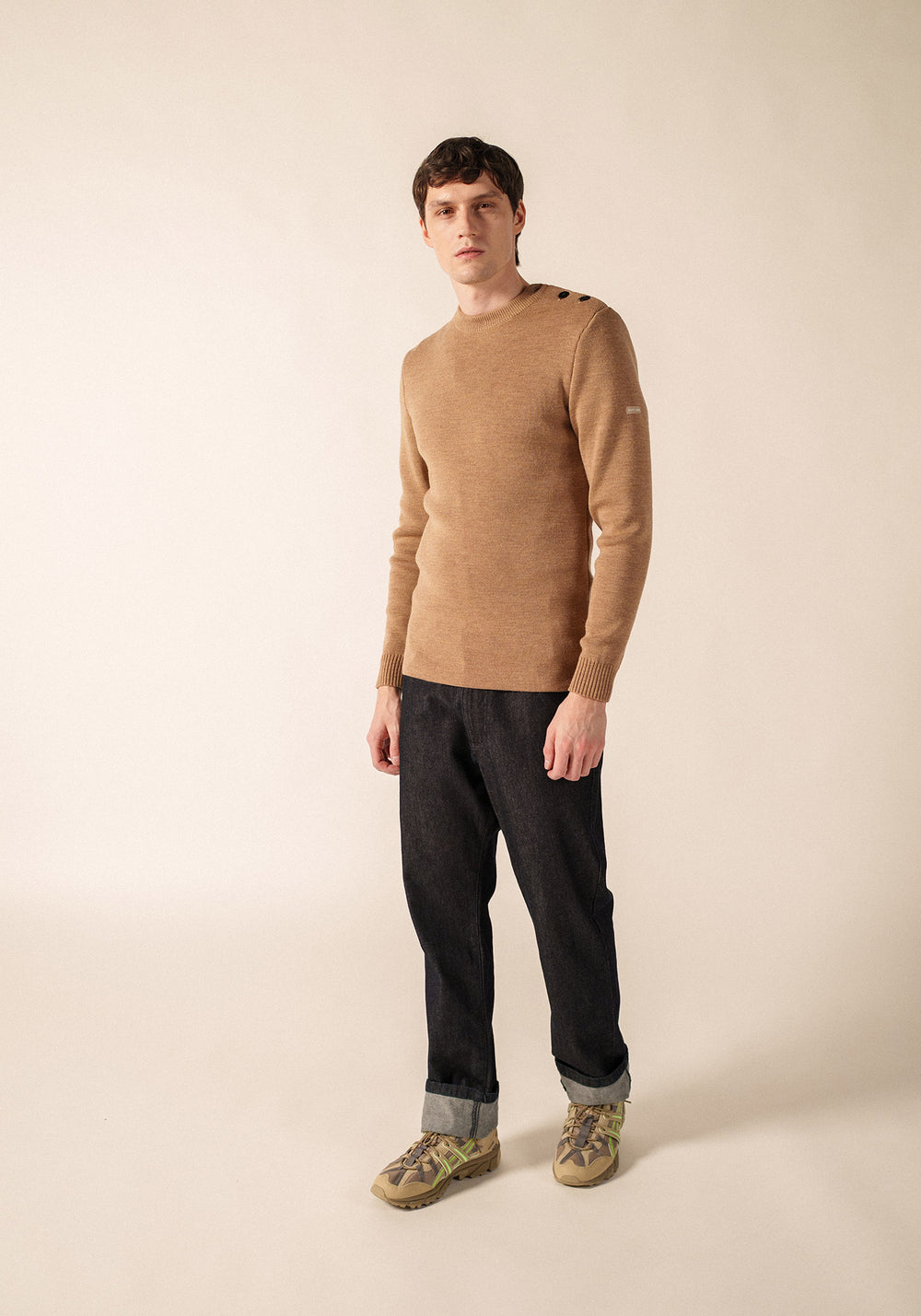 Rochefort sailor jumper (BEIGE FONCE)