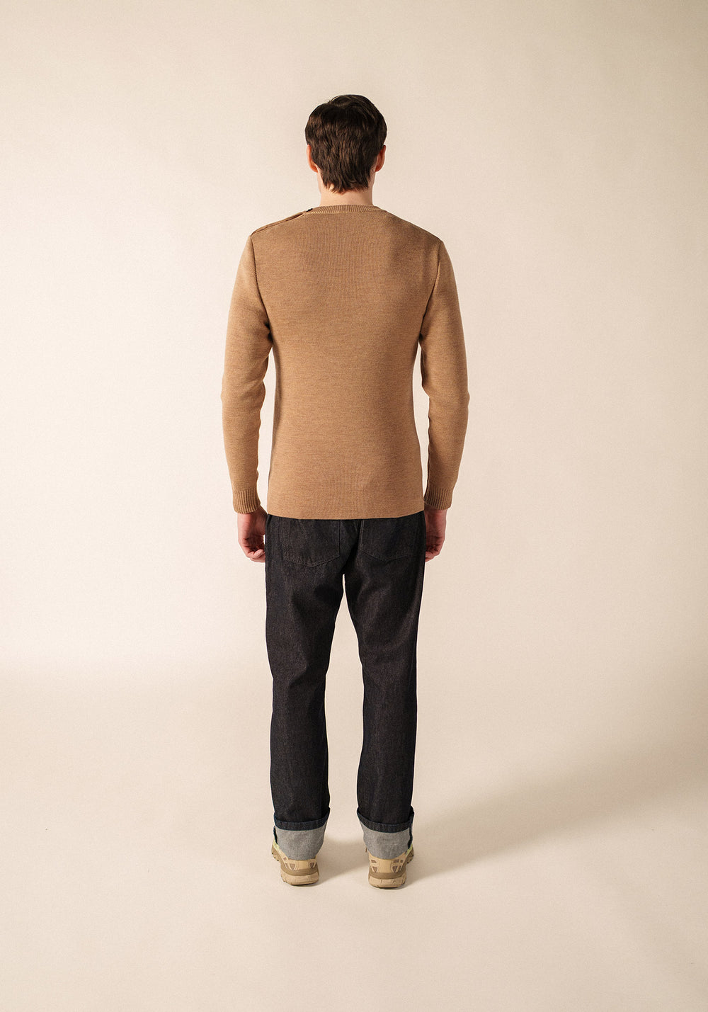 Rochefort sailor jumper (BEIGE FONCE)
