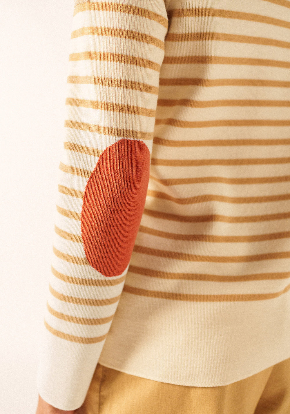 Jersey marinero Brégançon Pop (BLANCO/TOILE/ARGILE)