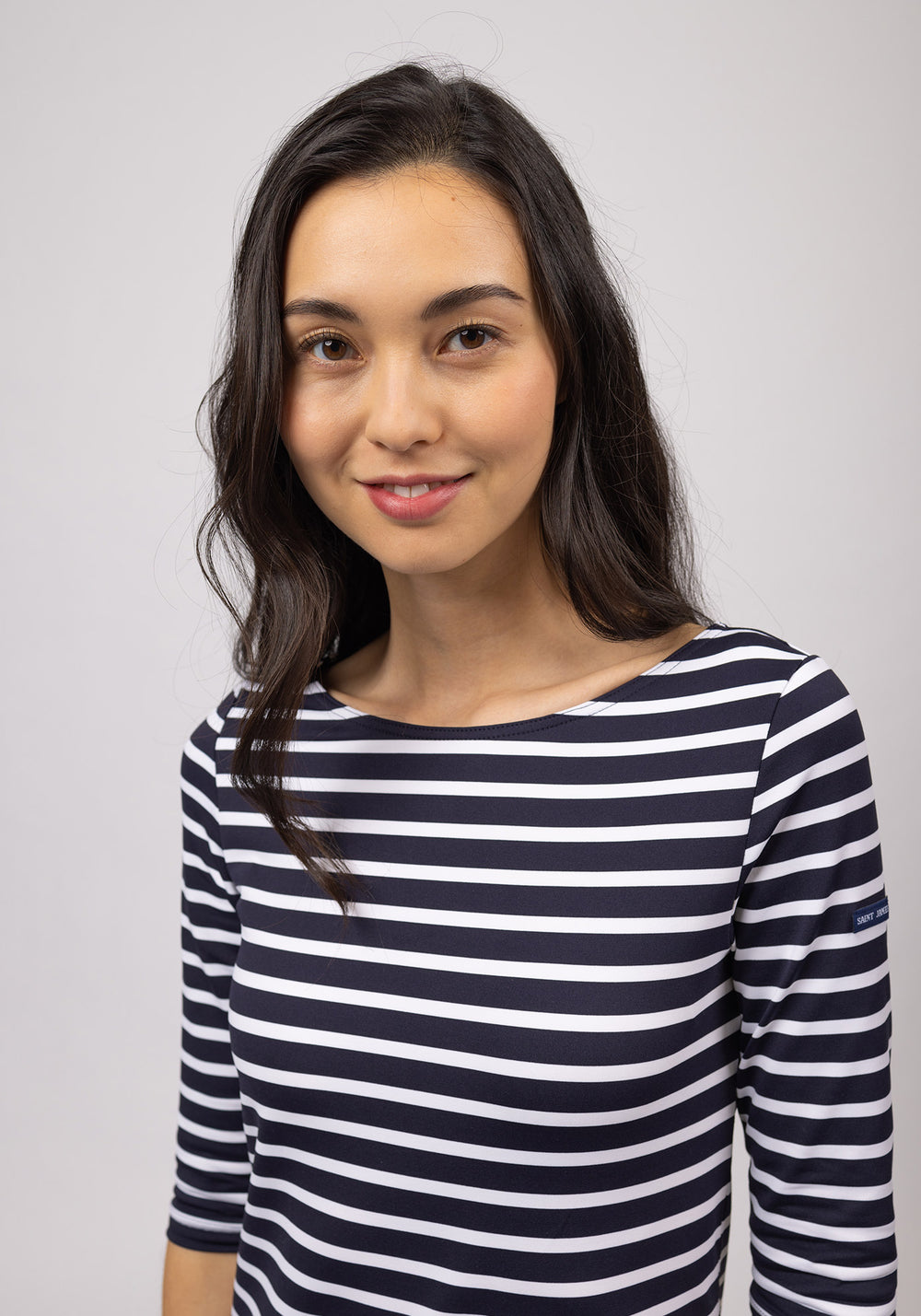 Propriano dress (NAVY/NEIGE)