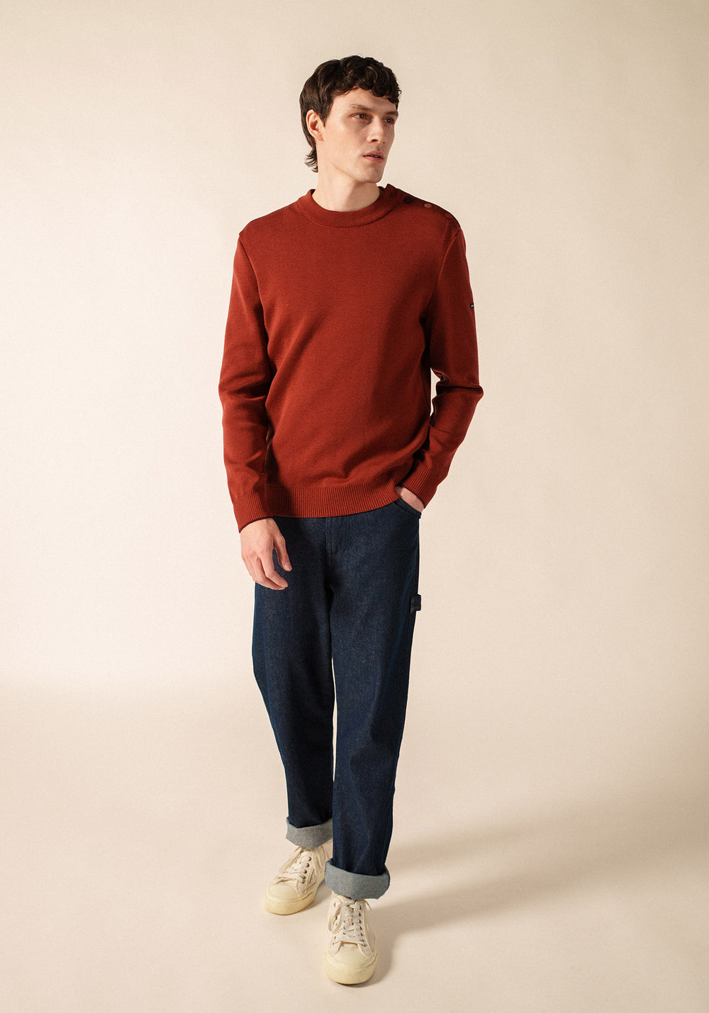 Jersey de Rives (TERRACOTA/TWEED)