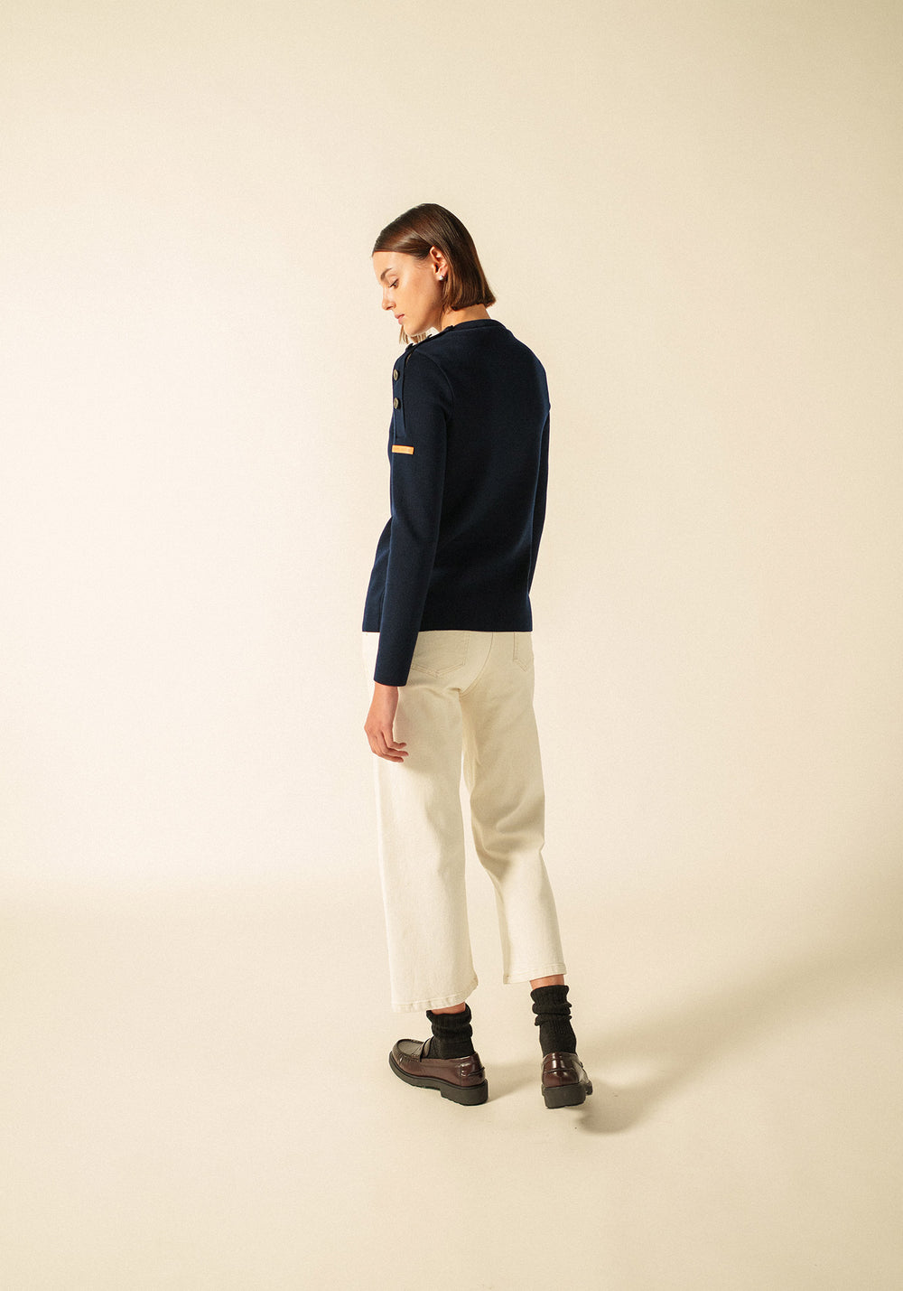 Transmission jumper x Atelier Tuffery (MARINE)