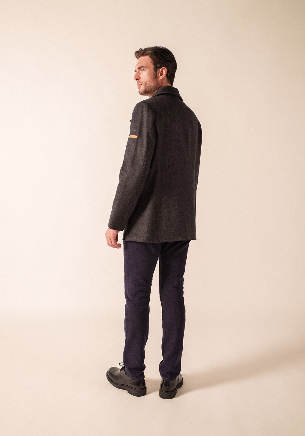 Héritage men peacoat x Atelier Tuffery (MARINE/CHANVRE)