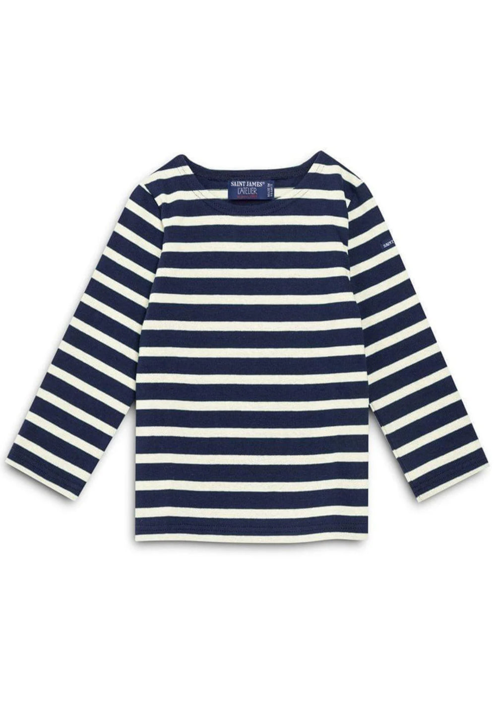 Méridien kid Breton shirt (MARINE/ECRU)
