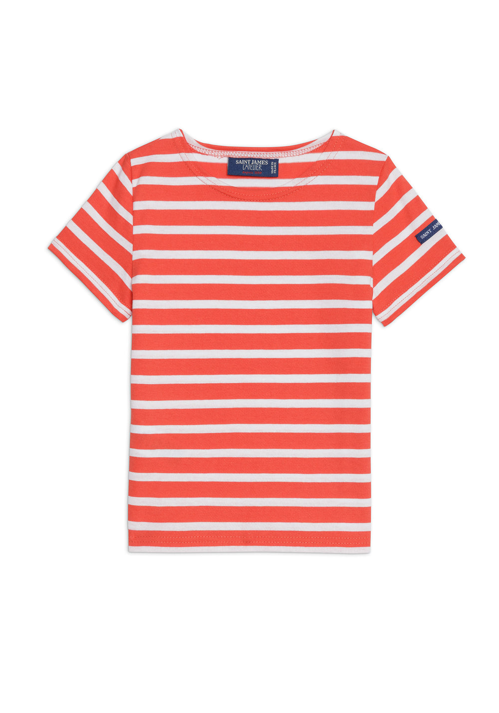 Camisa bretona Levant para niño (PIGMENT/NEIGE)