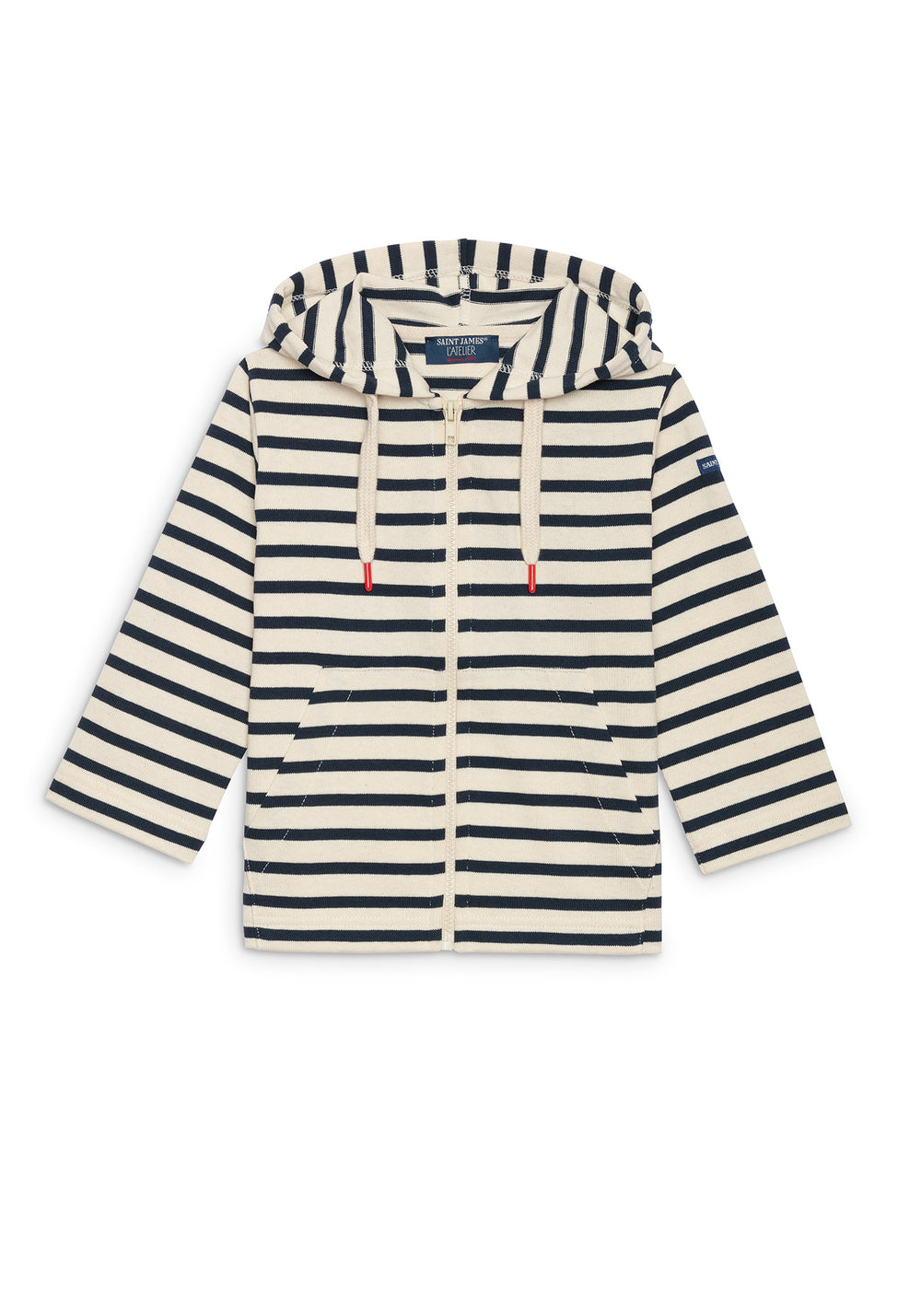 Colleville kid cardigan (ECRU/MARINE)