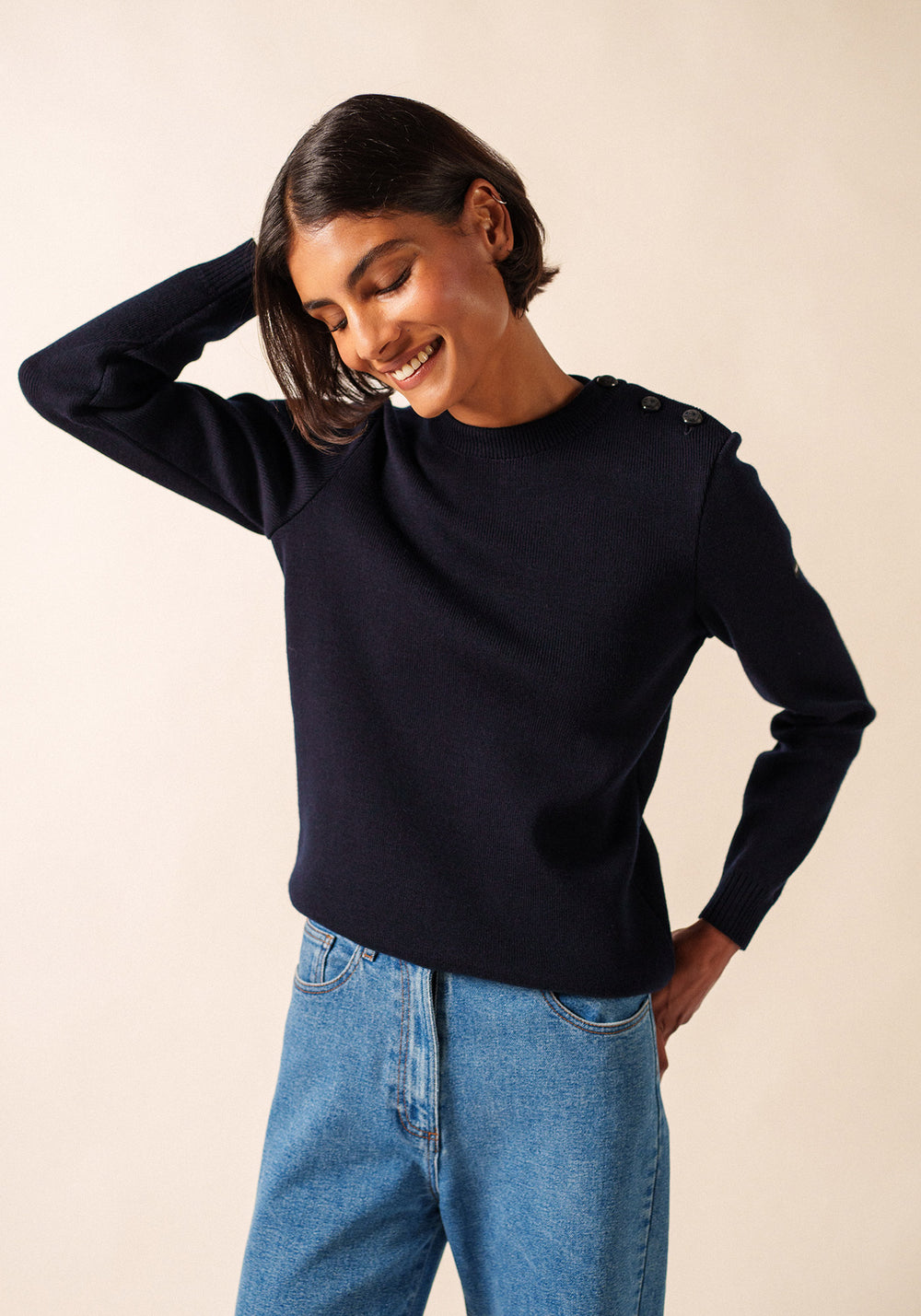 Rochefort sailor jumper (NAVY)