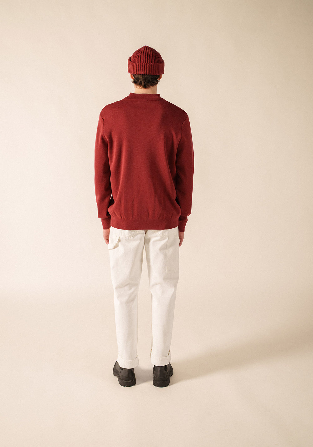 Jersey Crossley (TERRACOTA/AZUL MARINO)