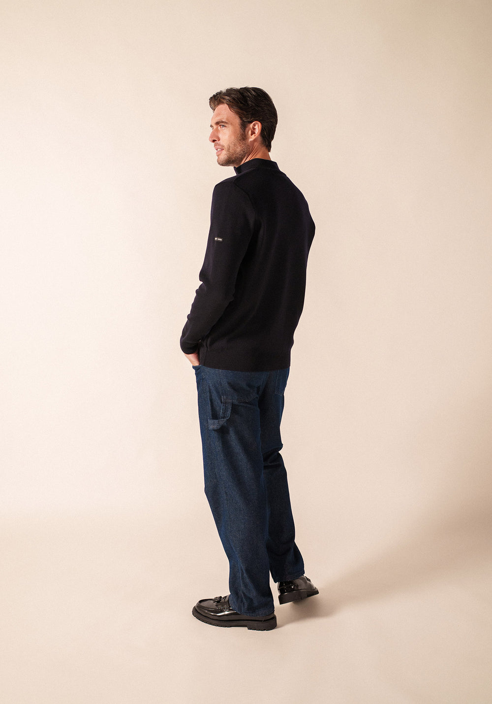 Crossley jumper (NAVY/GRIS)