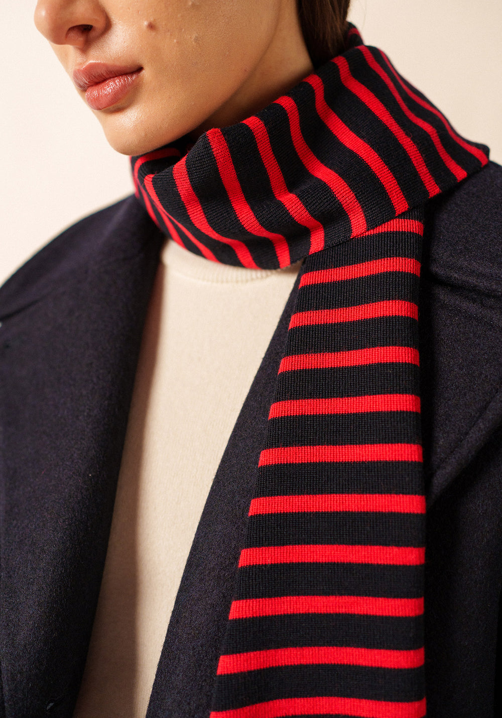 Bufanda Duguay (NAVY/TULIPE)