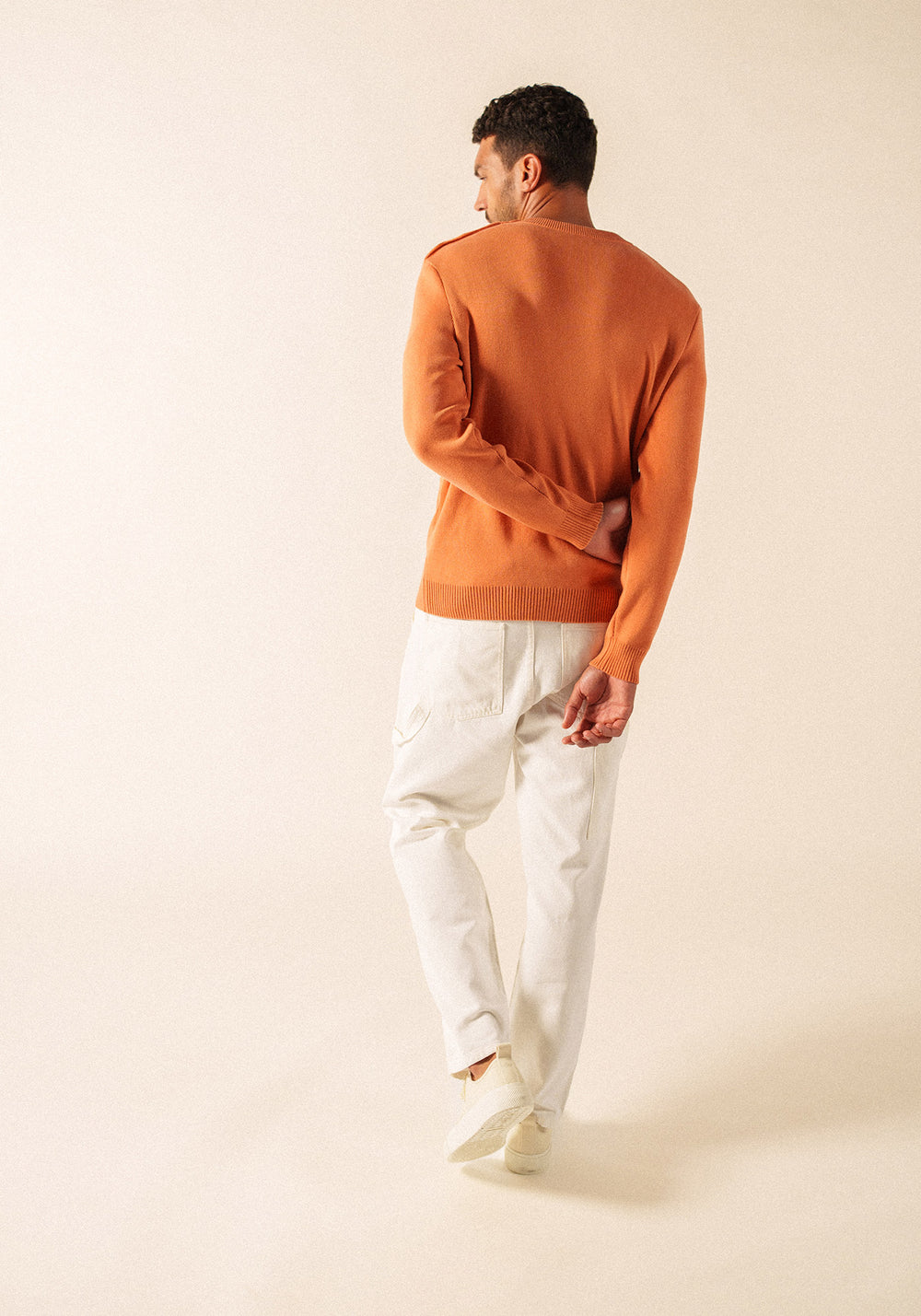 Jersey marinero de algodón Cancale (ARGILE)