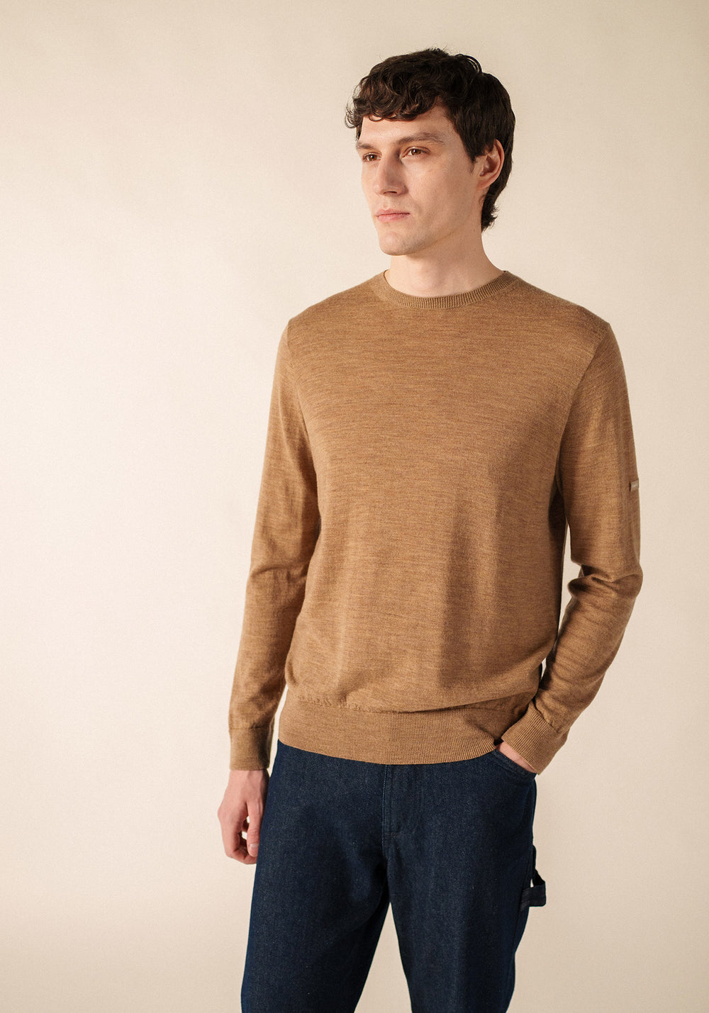 Trieste jumper (BEIGE FONCE)