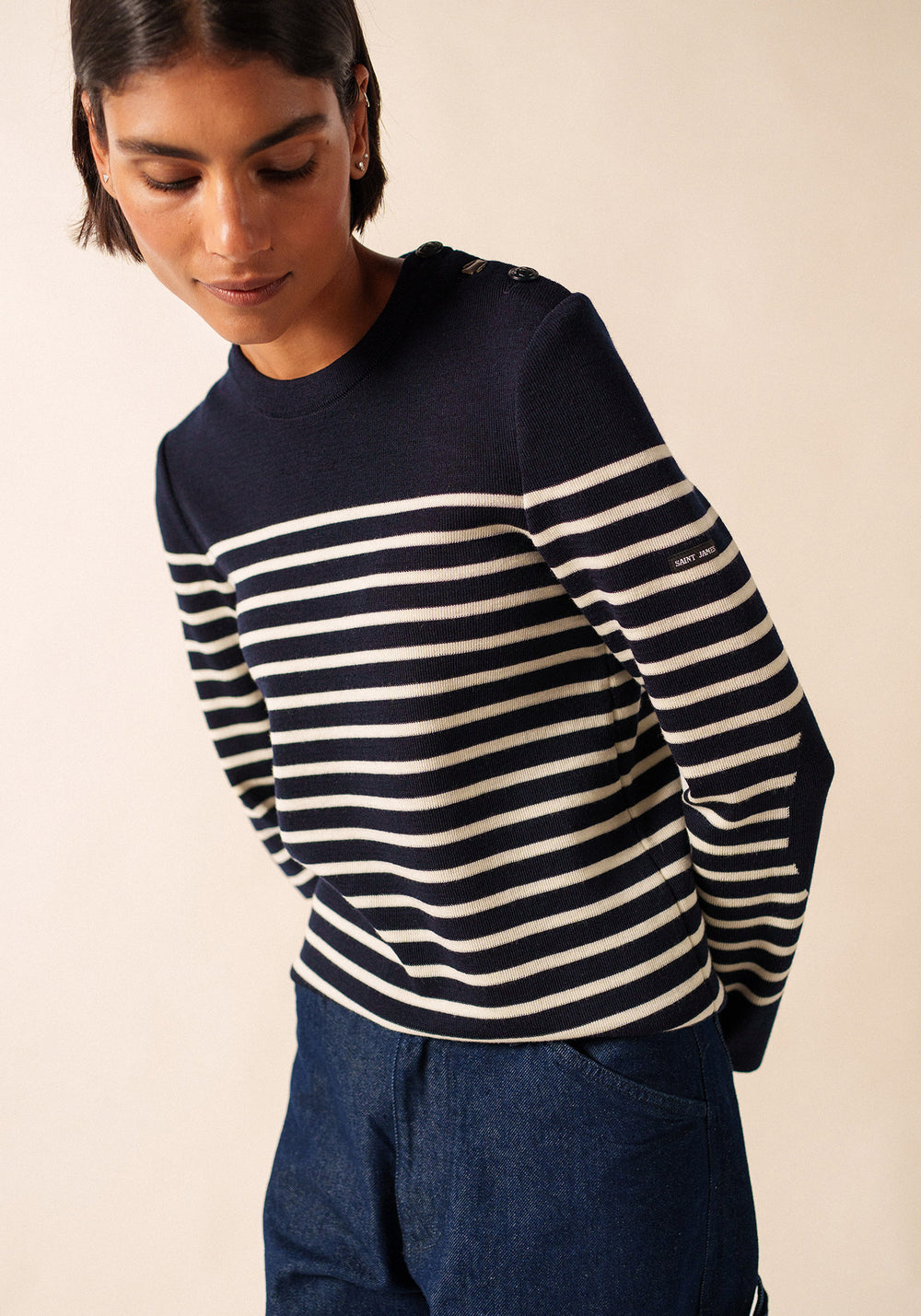 Jersey marinero Brégançon (NAVY/ECUME)