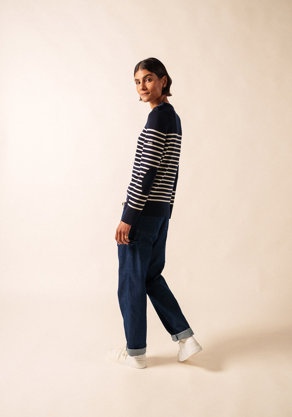 Jersey marinero Brégançon (NAVY/ECUME)