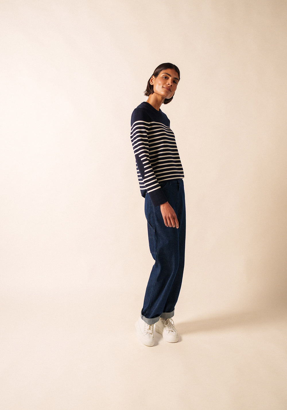 Jersey marinero Brégançon (NAVY/ECUME)