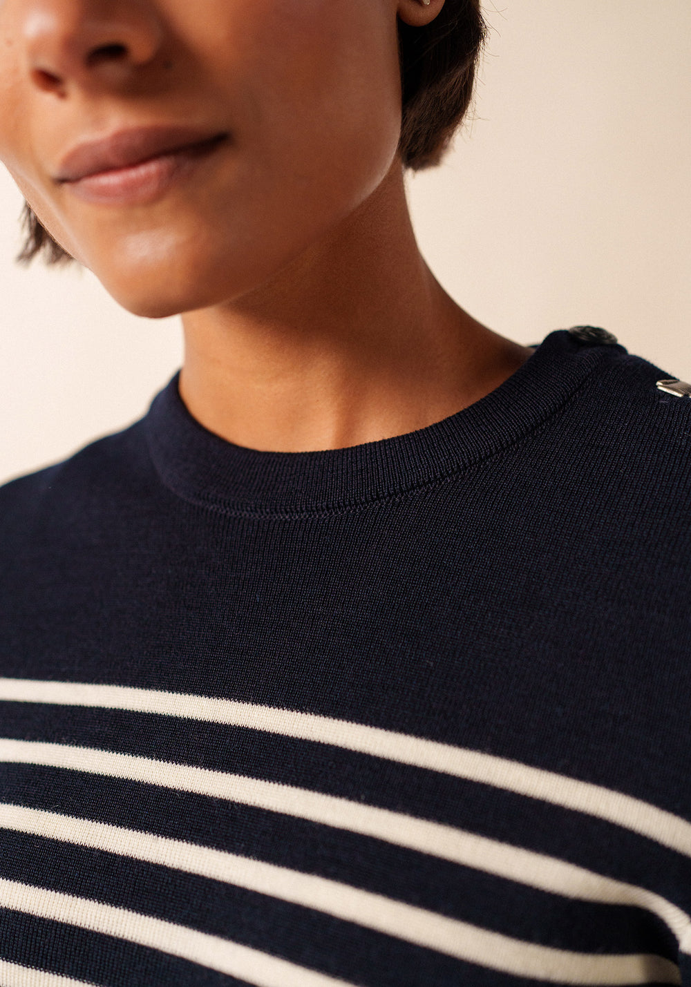 Jersey marinero Brégançon (NAVY/ECUME)