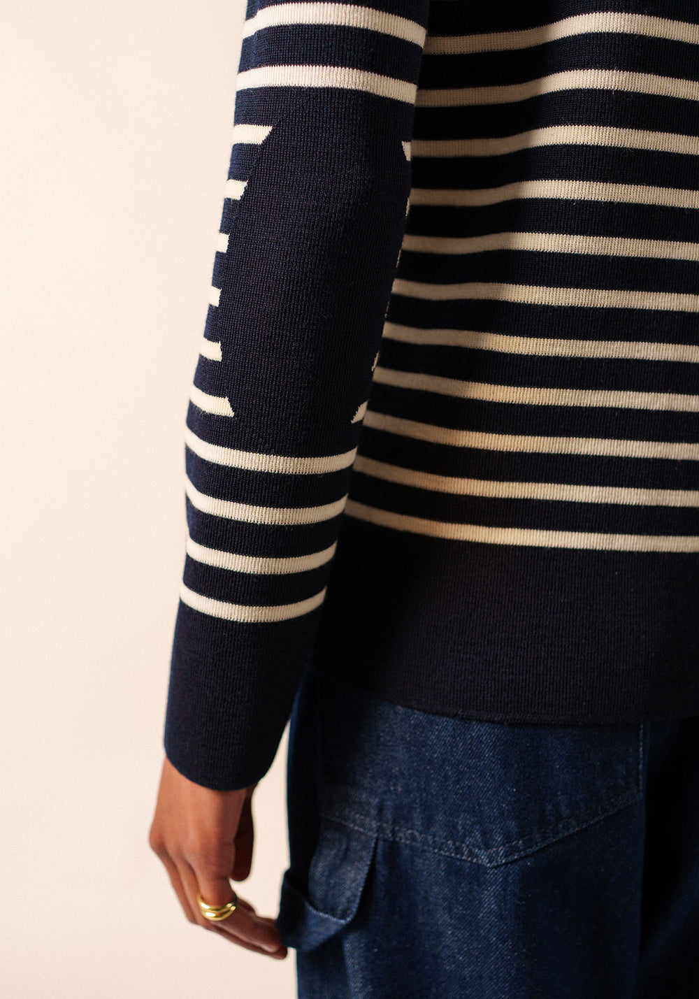 Jersey marinero Brégançon (NAVY/ECUME)