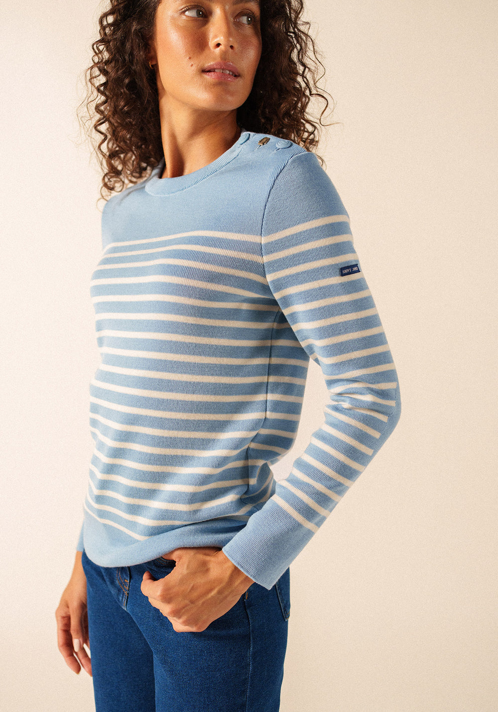 Jersey marinero Brégançon (NUANCE/BLANC)