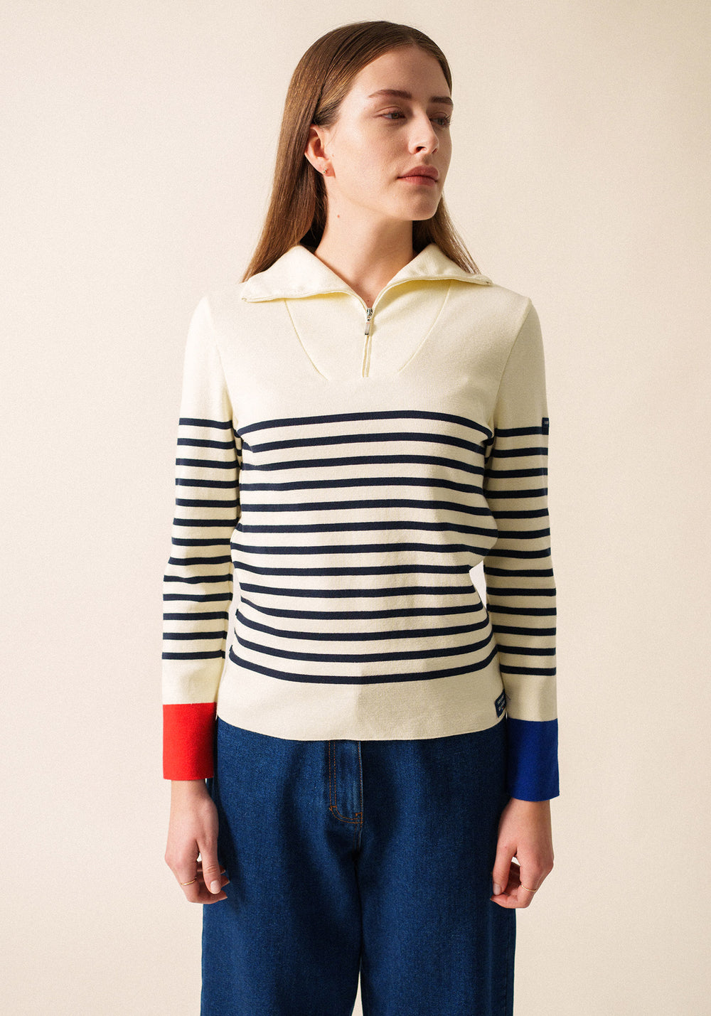Passerelle tricolour jumper x l'Elysée (BLANC/MULTICO)