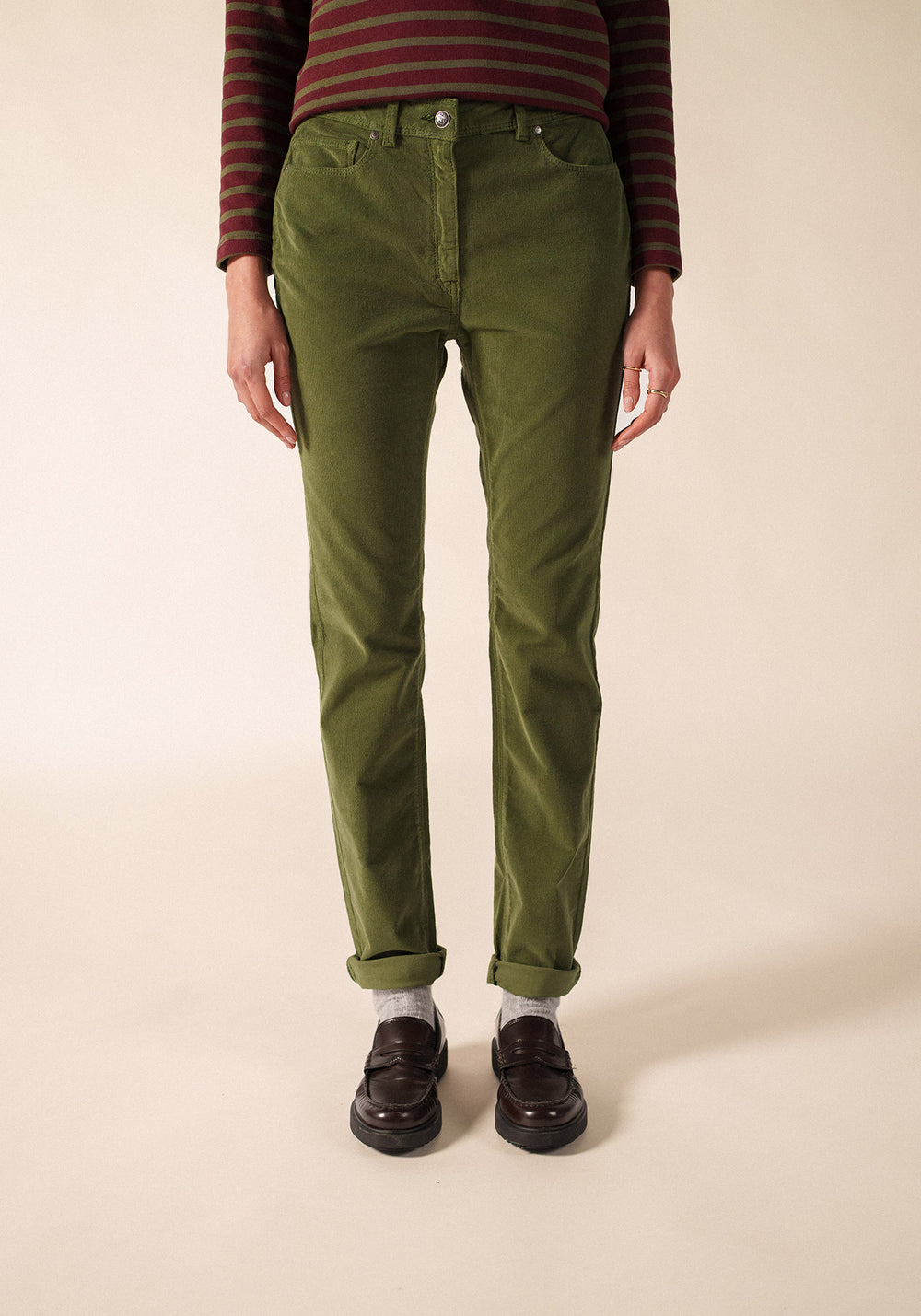 Mimosa velvet pants (LAND)