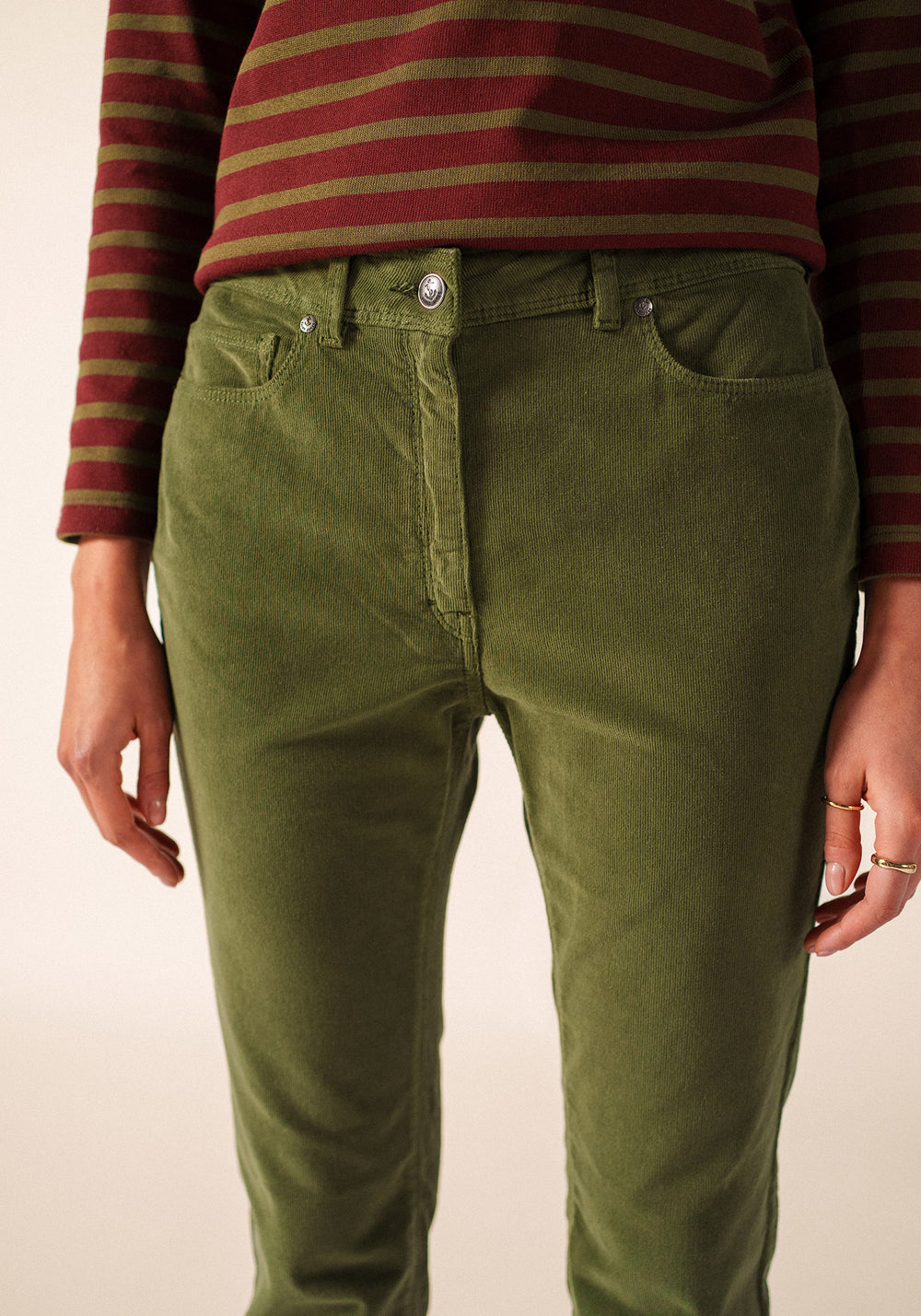 Mimosa velvet pants (LAND)