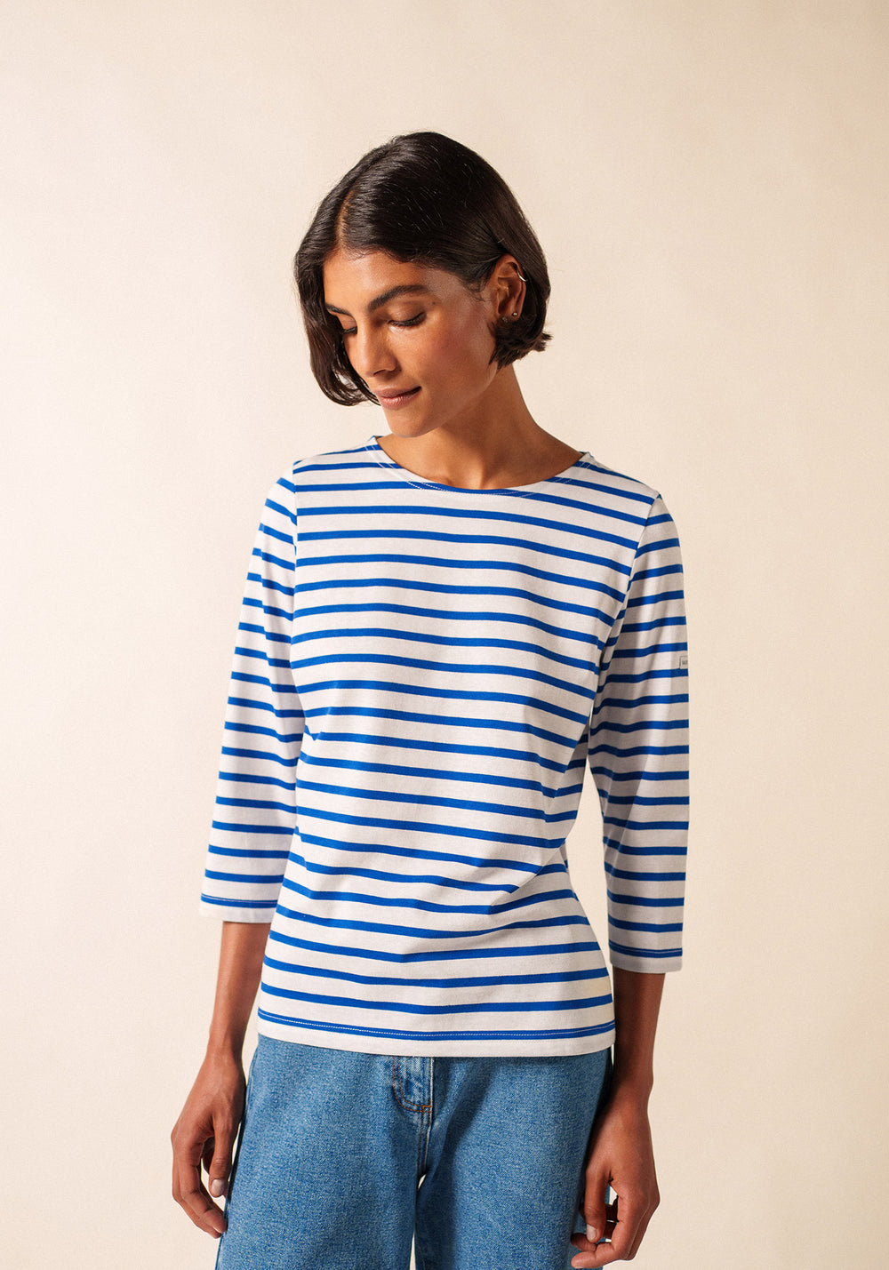 Galathée Breton shirt (NEIGE/GITANE)