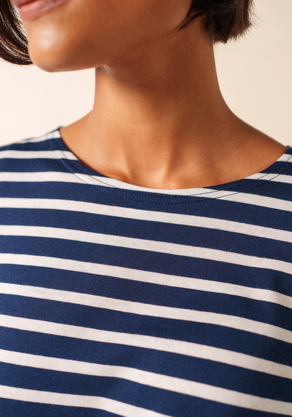 Galathée Breton shirt (MARINE/NEIGE)