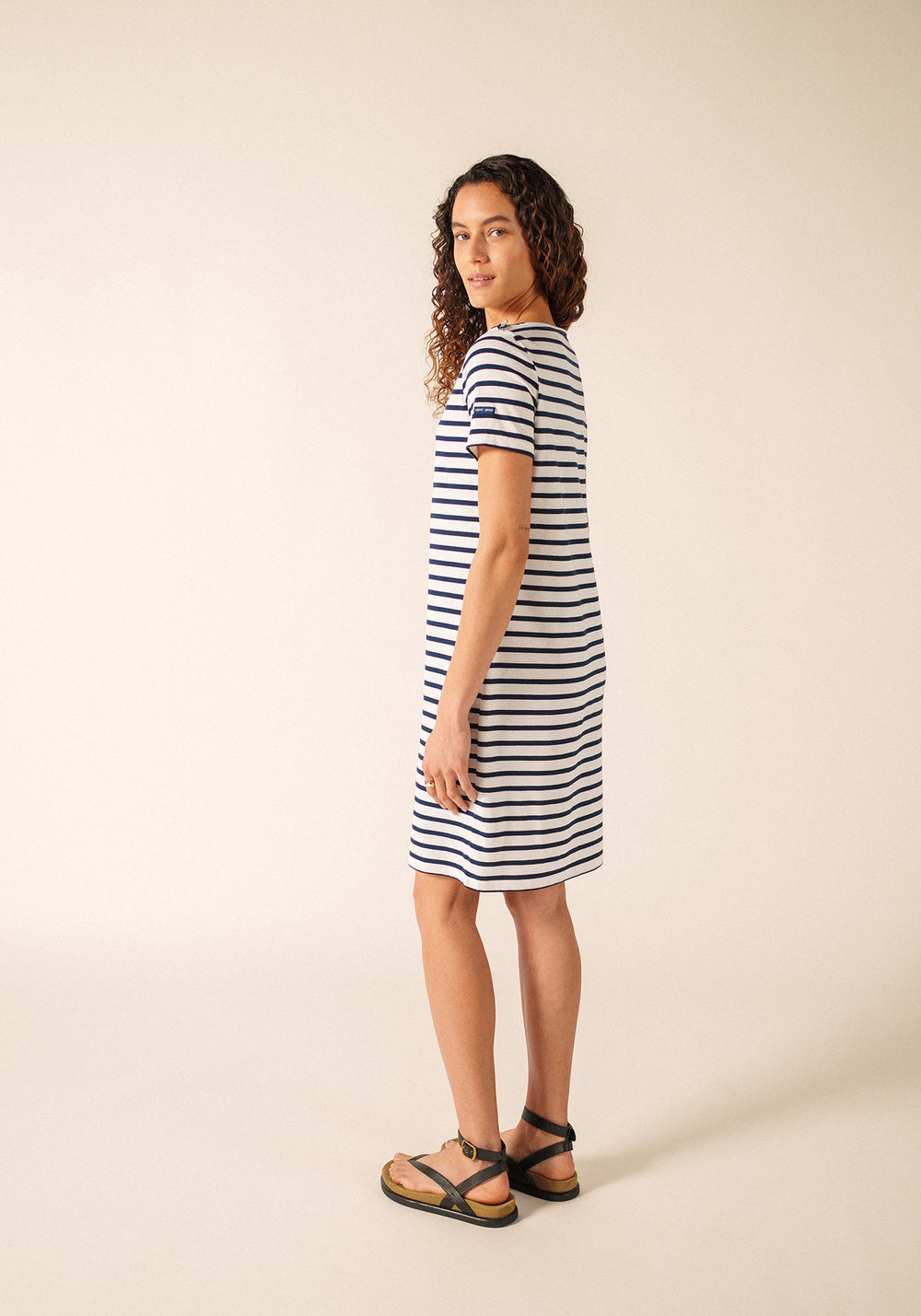 Vestido Villefranche (NEIGE/MARINE)