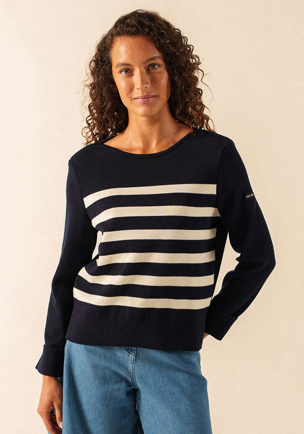 Marseillan Jumper (NAVY/BLANC)