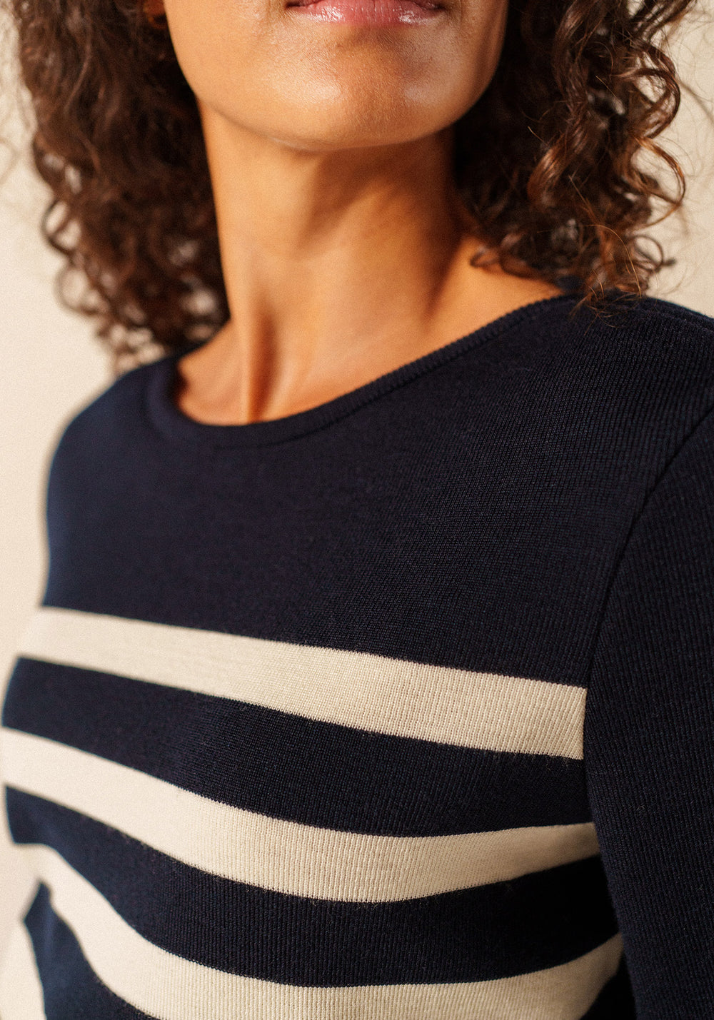 Marseillan Jumper (NAVY/BLANC)