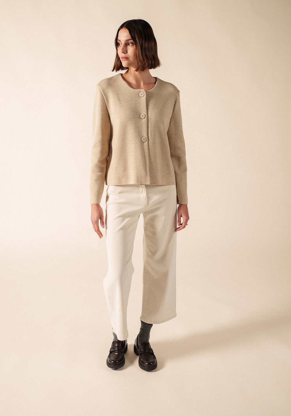 Chaqueta Montpellier (BEIGE)