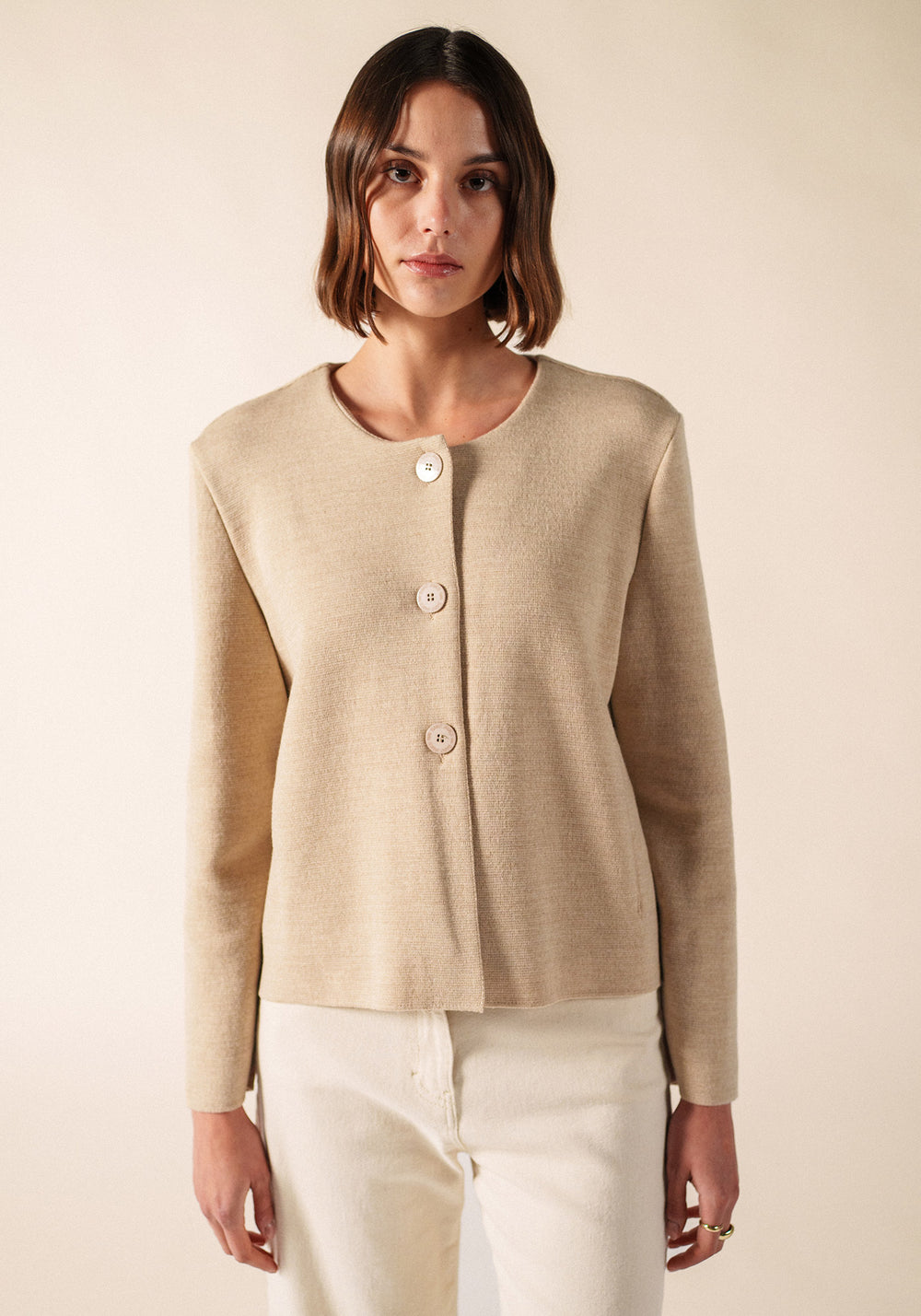 Chaqueta Montpellier (BEIGE)