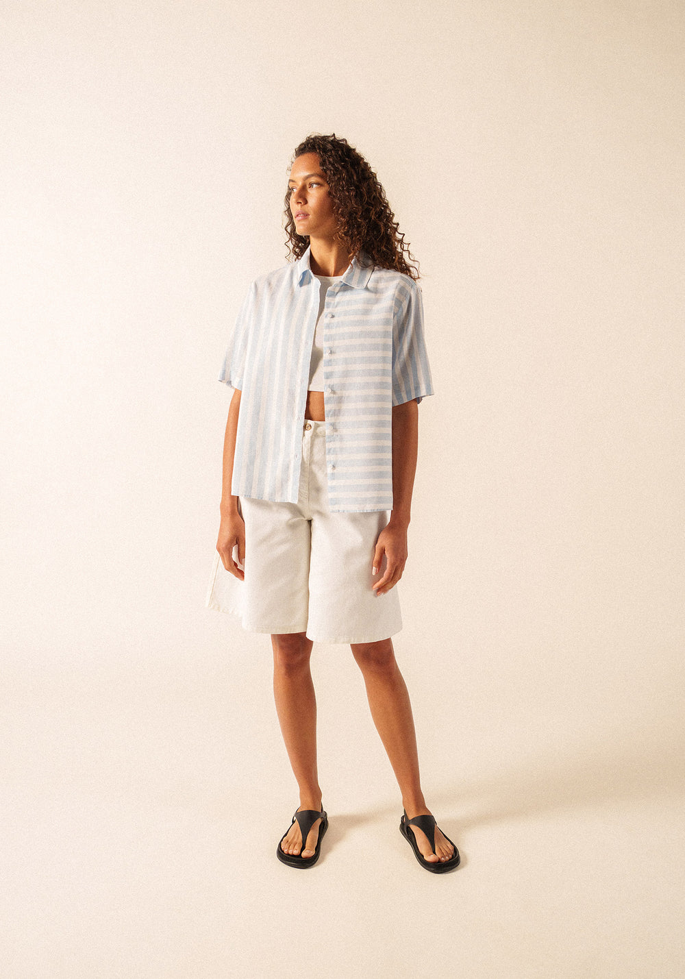 Camisa Alma (BLANCO/AZUL)