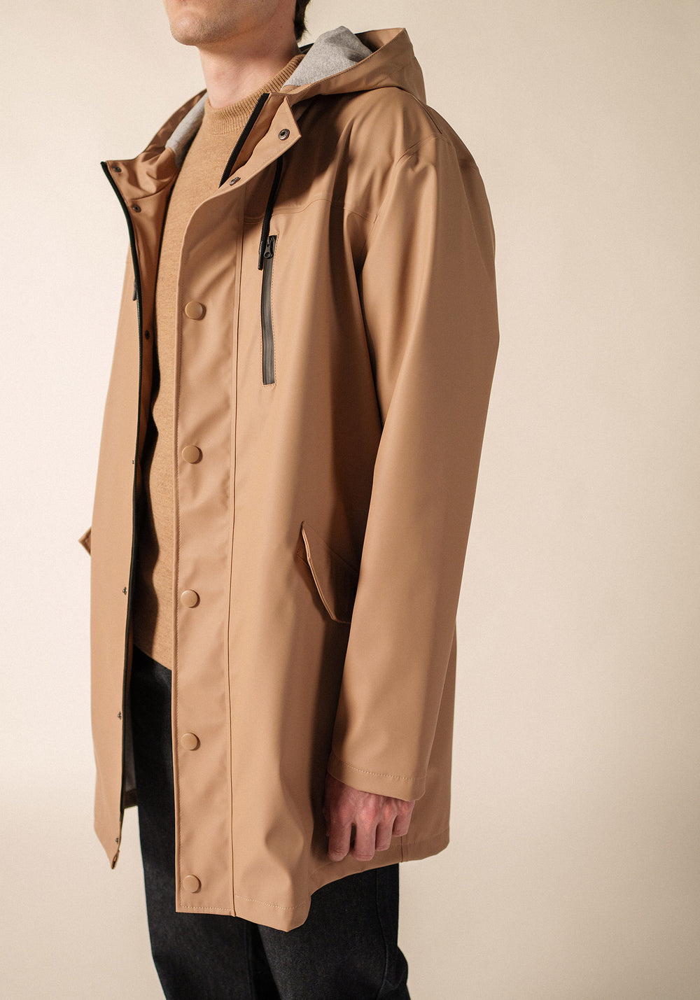 St Hélio Raincoat (BEIGE FONCE)