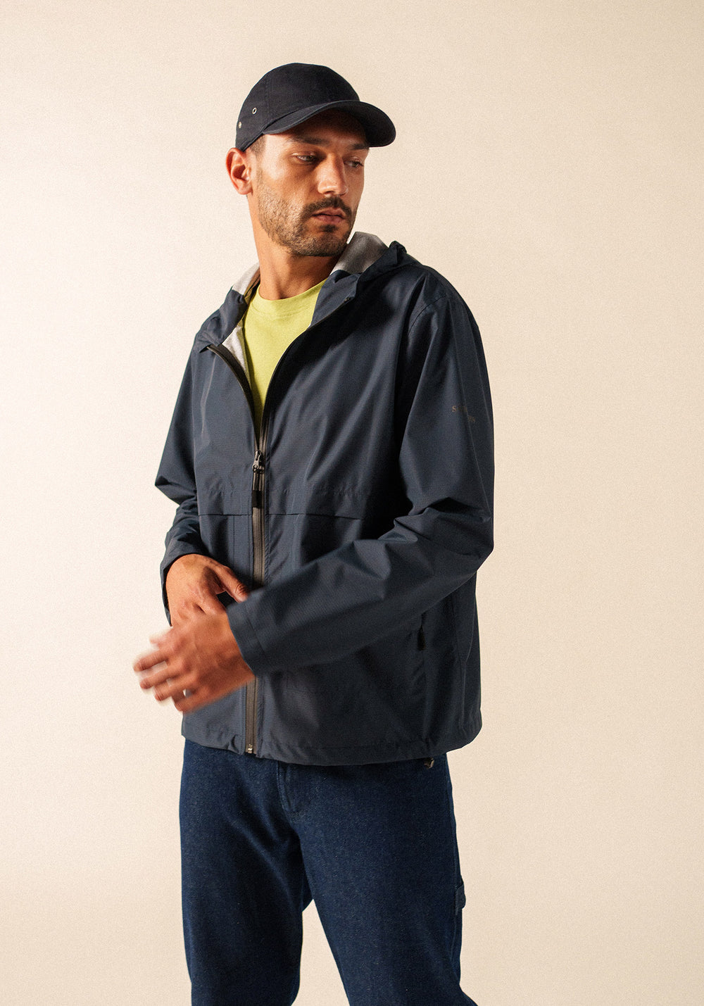 St Haron Windbreaker (NAVY)
