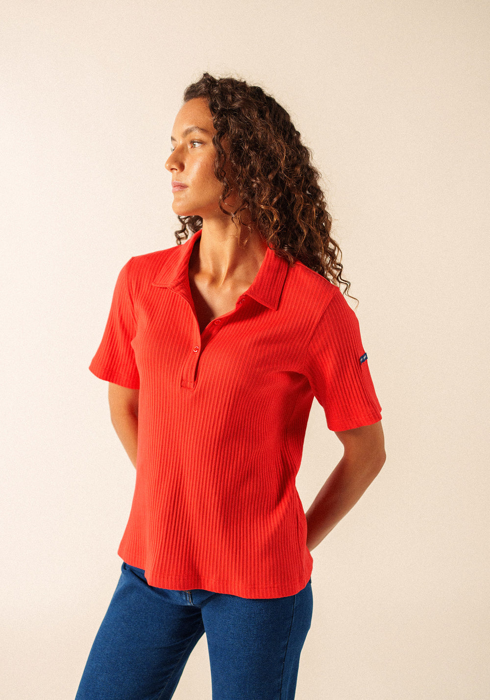Romy Polo Shirt (PIGMENT)