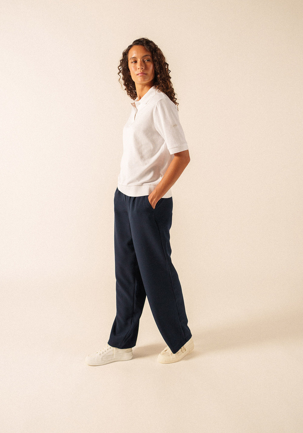 Carola Polo Shirt (BLANC)