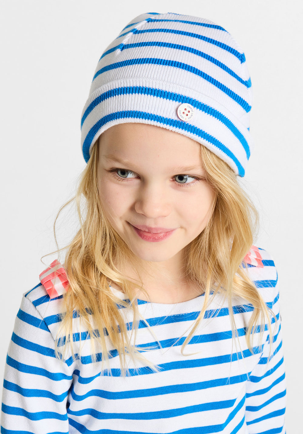 Beanie x Jacadi (BLANCE/BLEU RIVAGE)