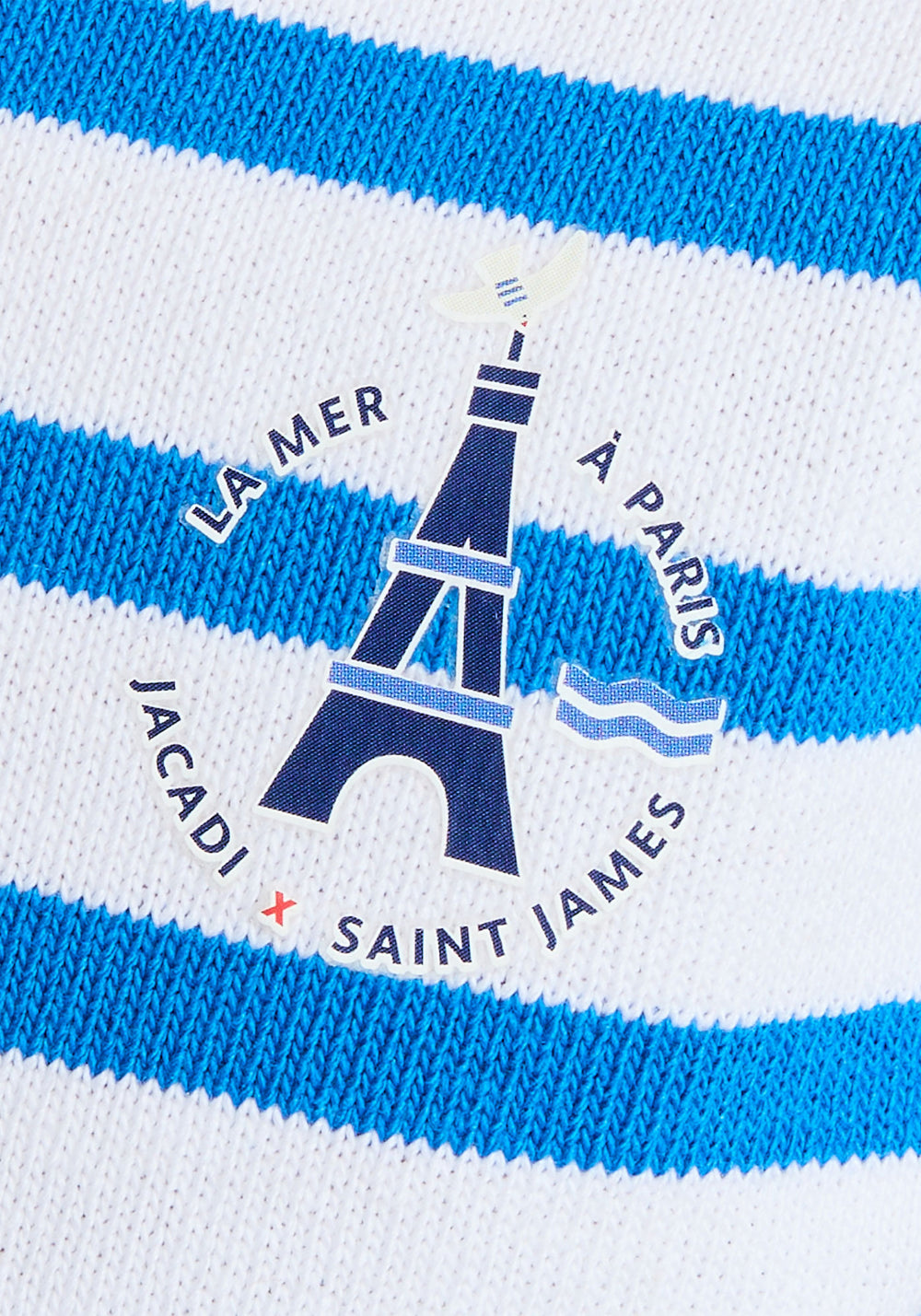 Camisa bretona x Jacadi (BLANCO/AZUL MAR)
