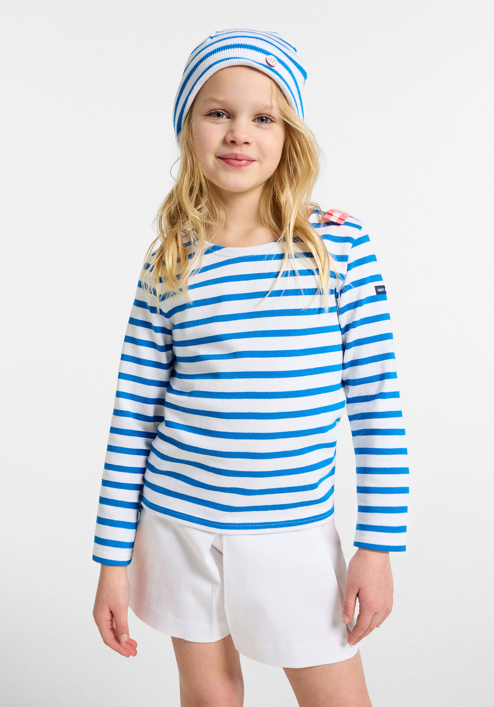 Breton shirt x Jacadi (BLANCE/BLEU RIVAGE)